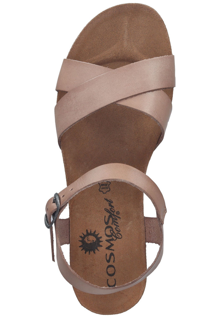 Cosmos Comfort Sandalen Leder Taupe