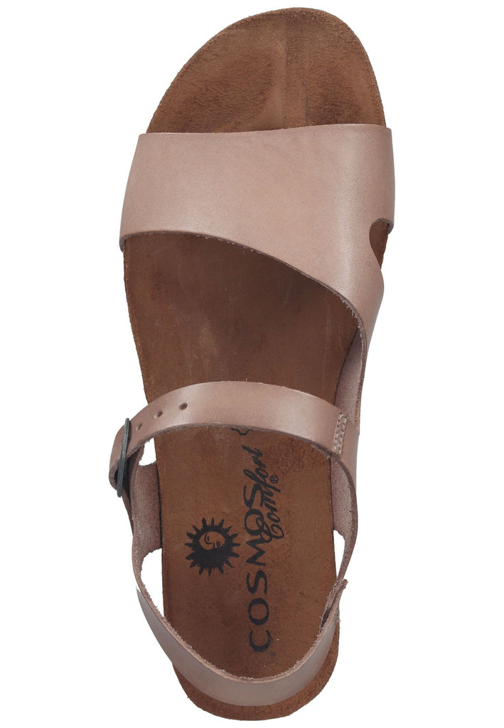 Cosmos Comfort Sandalen Leder Taupe
