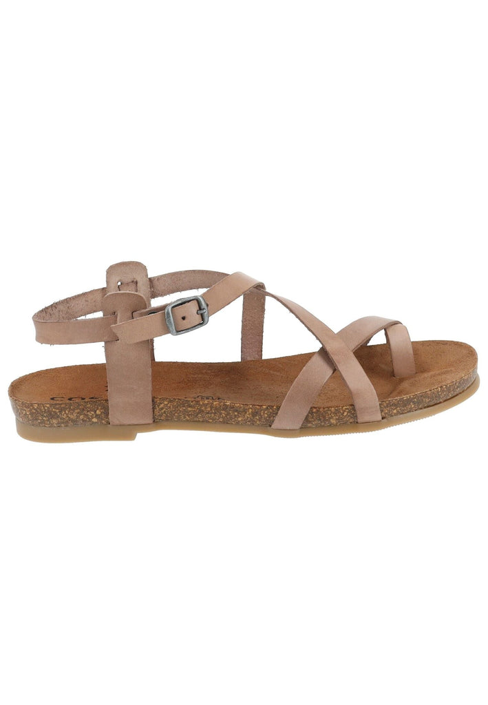 Cosmos Comfort Sandalen Leder Taupe