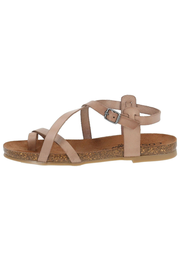 Cosmos Comfort Sandalen Leder Taupe