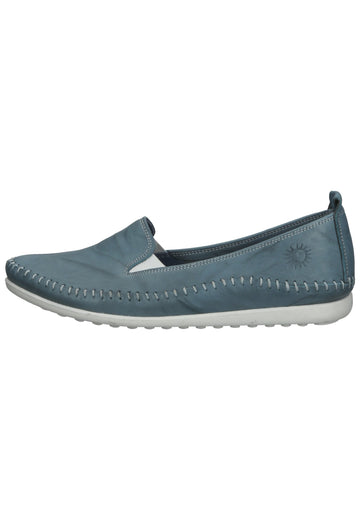 Slipper Cosmos Comfort Slipper Leder Blau