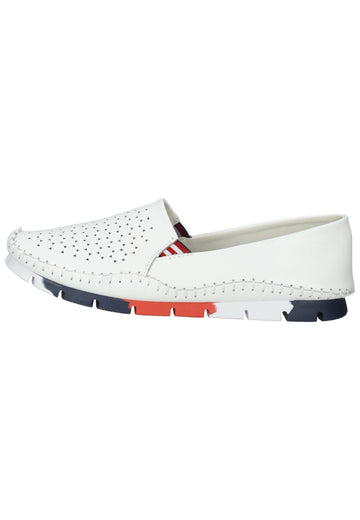 Slipper Cosmos Comfort Slipper Leder Weiß