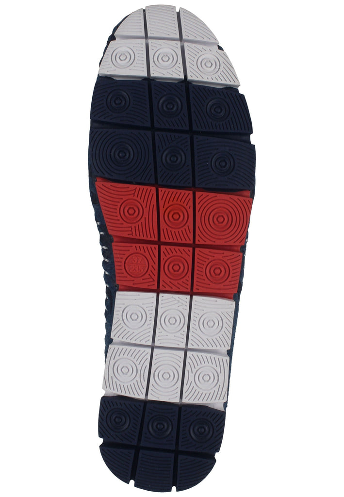 Cosmos Comfort Slipper Leder Blau