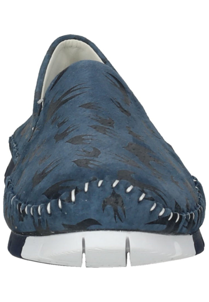 Cosmos Comfort Slipper Leder Blau