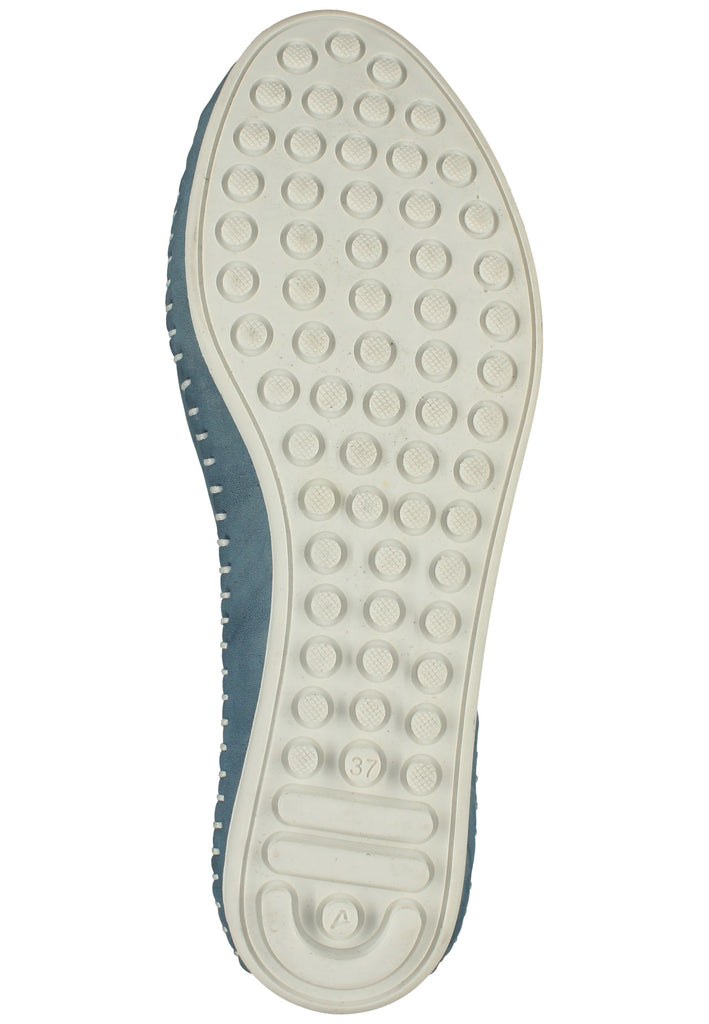 Cosmos Comfort Slipper Leder Blau