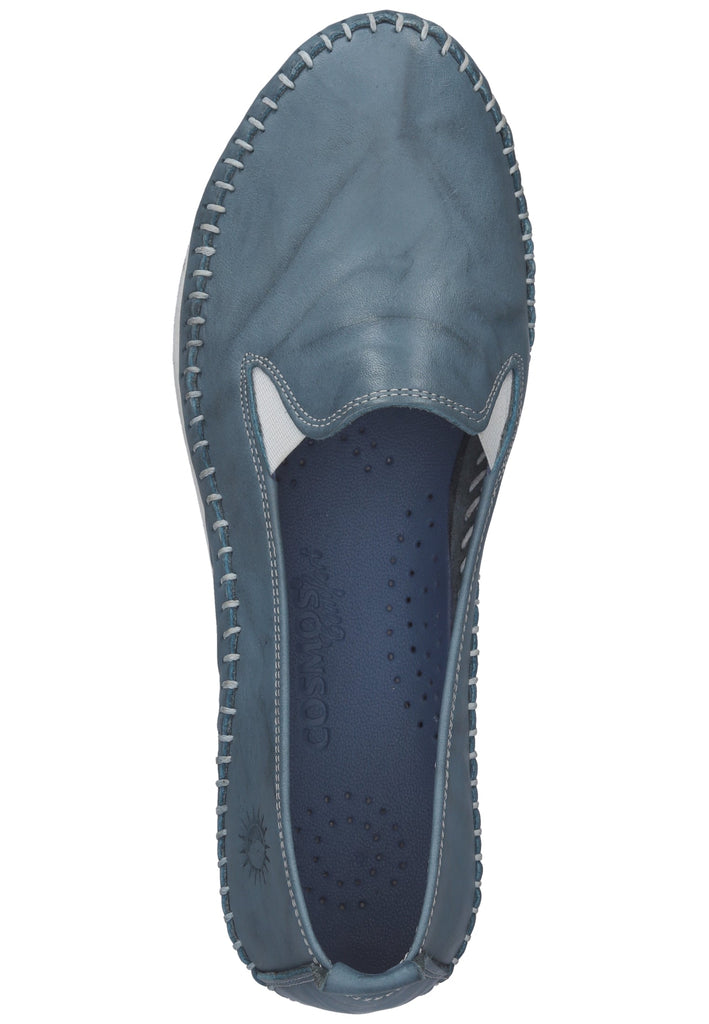 Cosmos Comfort Slipper Leder Blau
