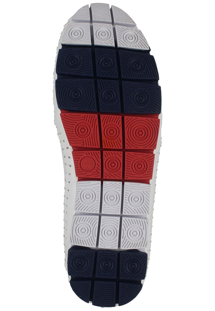 Cosmos Comfort Slipper Leder Weiß