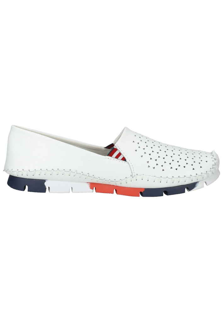 Cosmos Comfort Slipper Leder Weiß