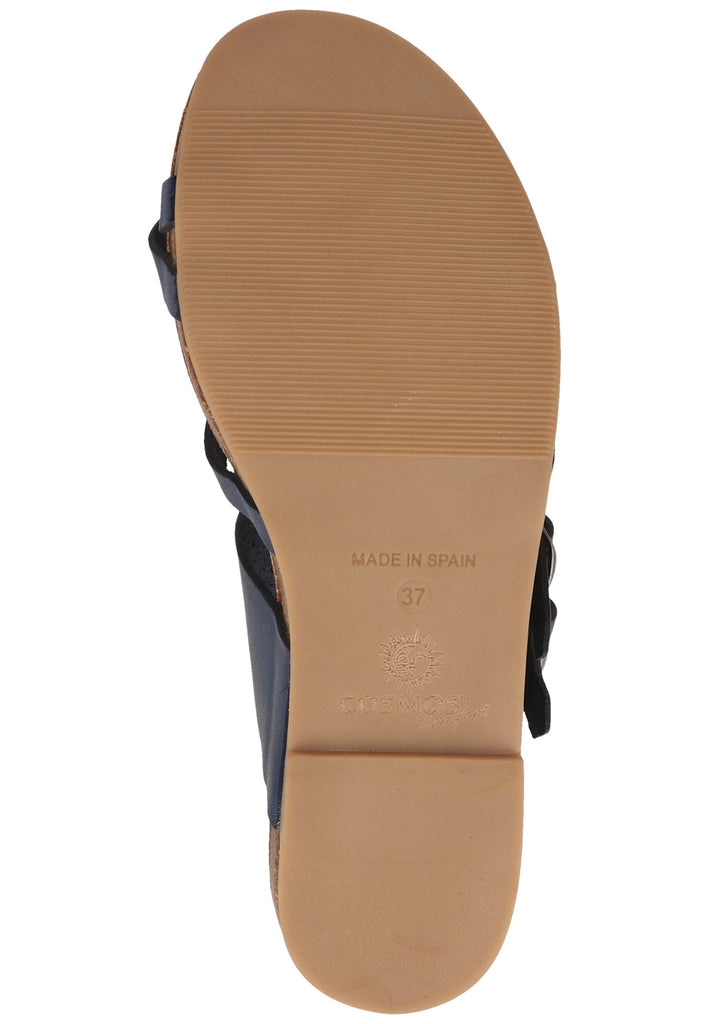 Cosmos Comfort Zehensteg Leder Dunkelblau