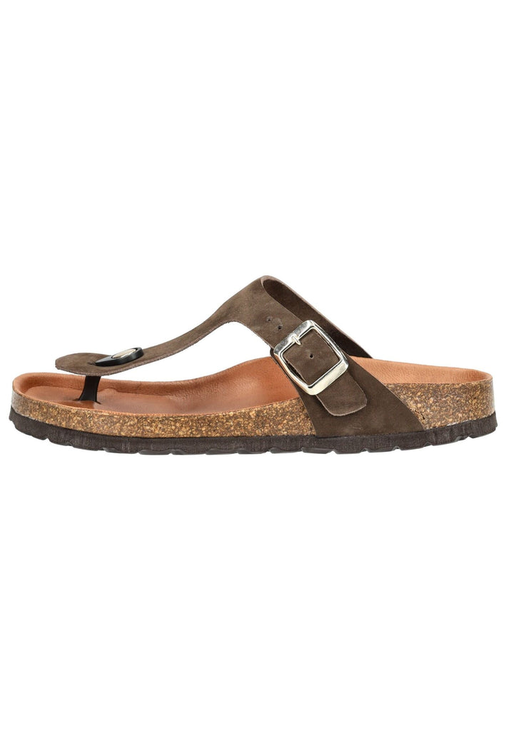 Cosmos Comfort Zehensteg Leder Dunkelbraun