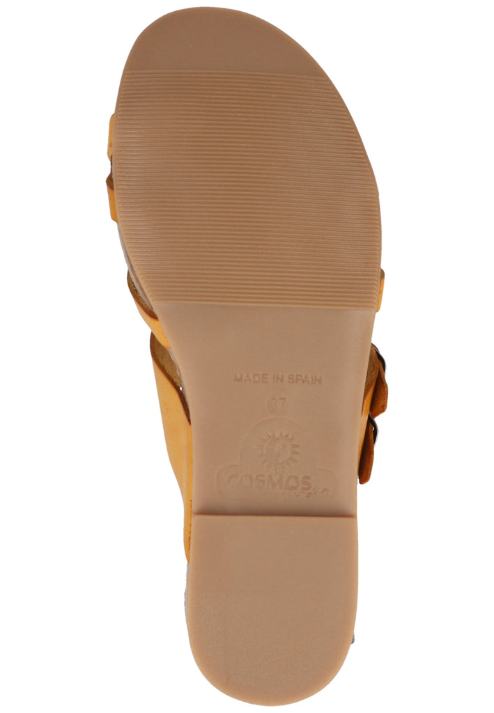 Cosmos Comfort Zehensteg Leder Gelb