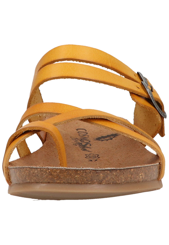 Cosmos Comfort Zehensteg Leder Gelb