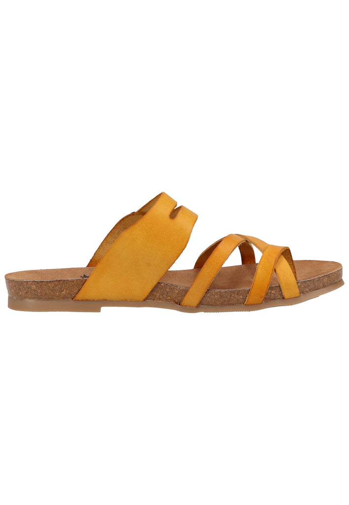 Cosmos Comfort Zehensteg Leder Gelb