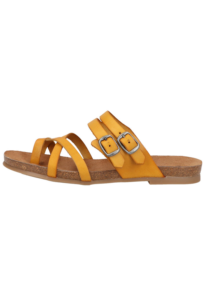Cosmos Comfort Zehensteg Leder Gelb