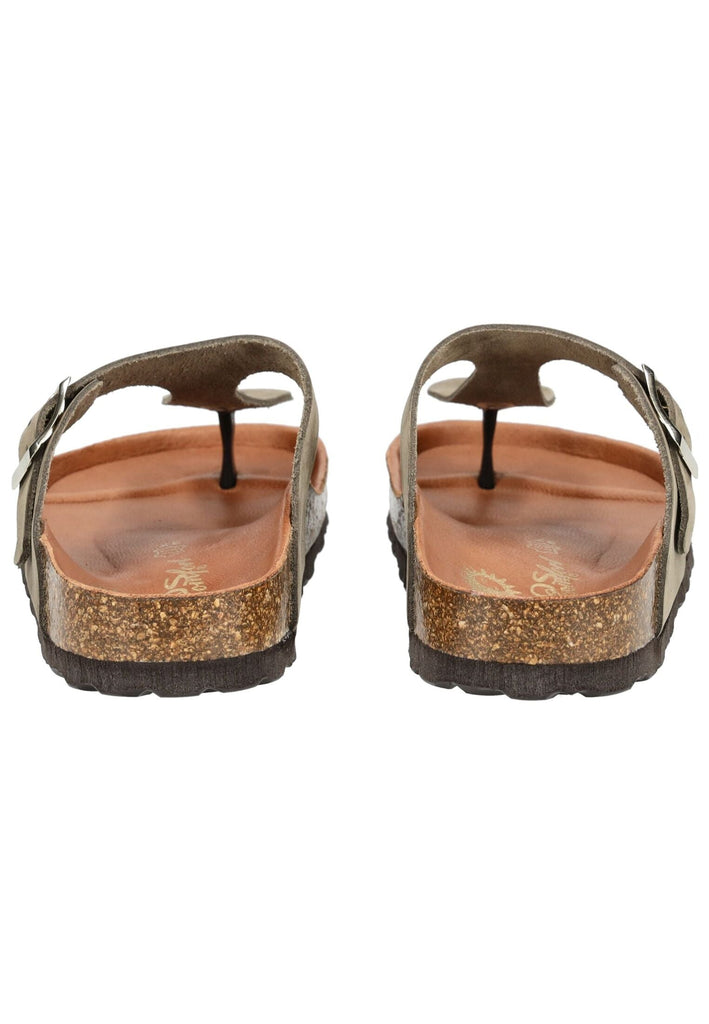 Cosmos Comfort Zehensteg Leder Khaki