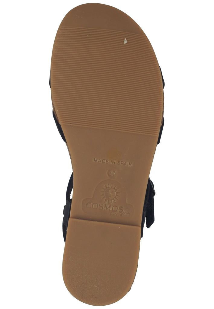 Cosmos Comfort Zehensteg Leder Schwarz