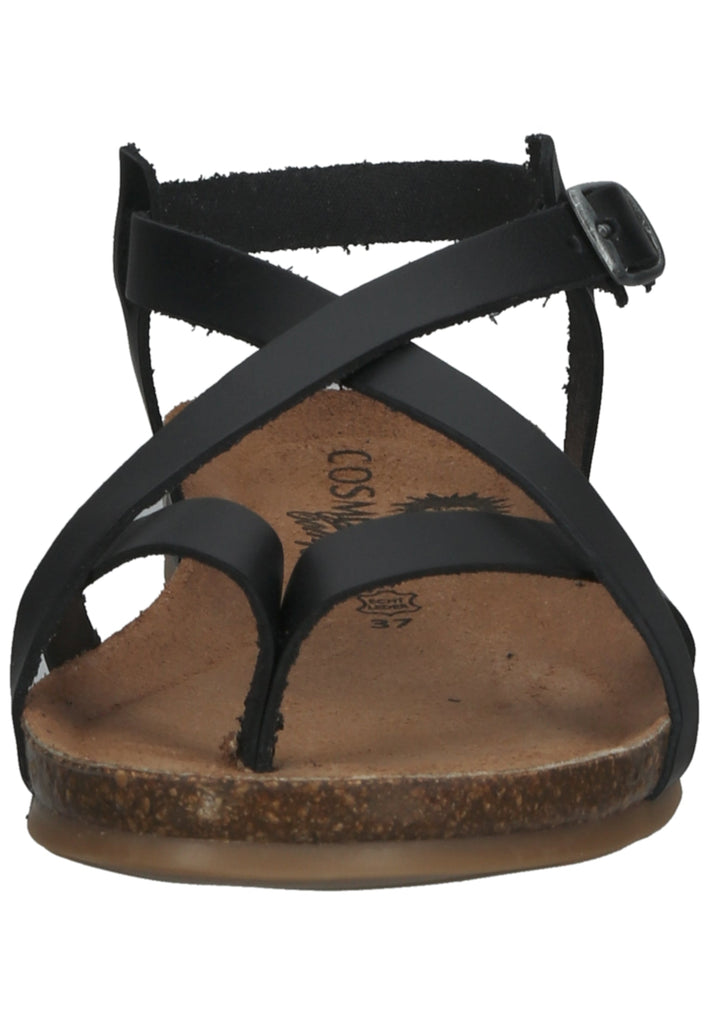 Cosmos Comfort Zehensteg Leder Schwarz