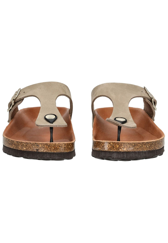Cosmos Comfort Zehensteg Leder Taupe