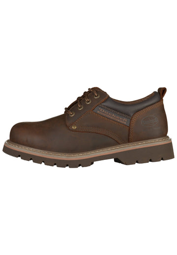 Halbschuhe Dockers Halbschuhe Leder Cafe