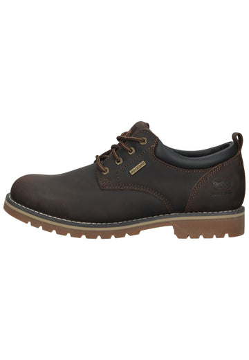 Halbschuhe Dockers Halbschuhe Leder Cafe