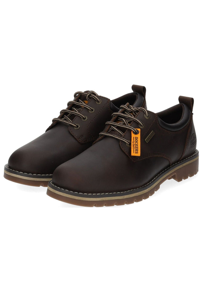 Dockers Halbschuhe Leder Cafe
