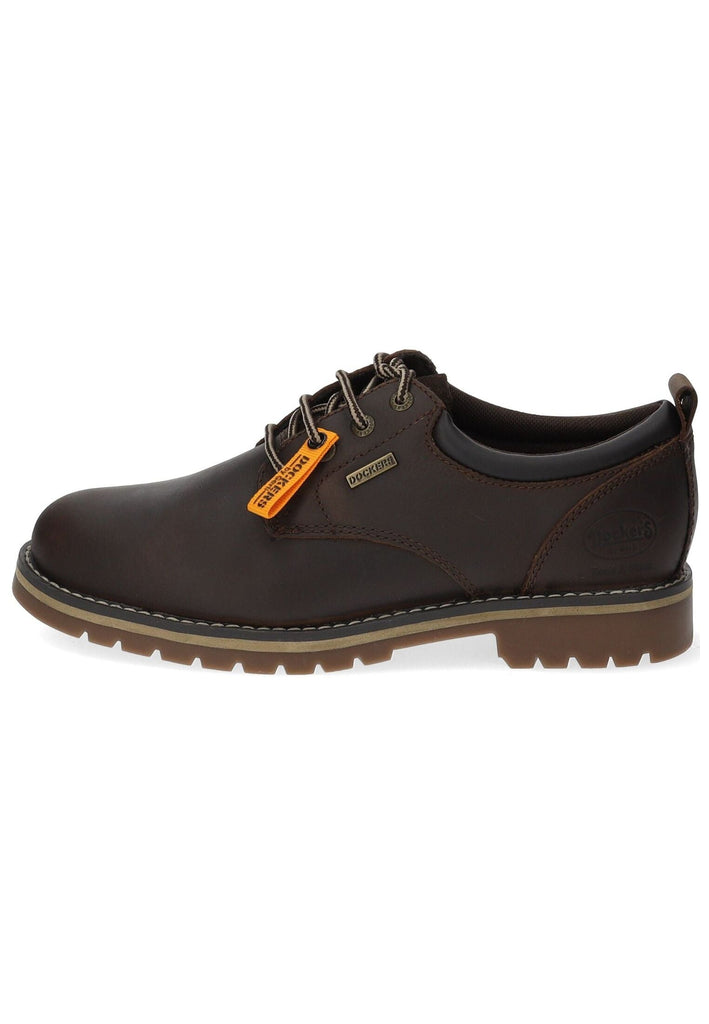 Dockers Halbschuhe Leder Cafe