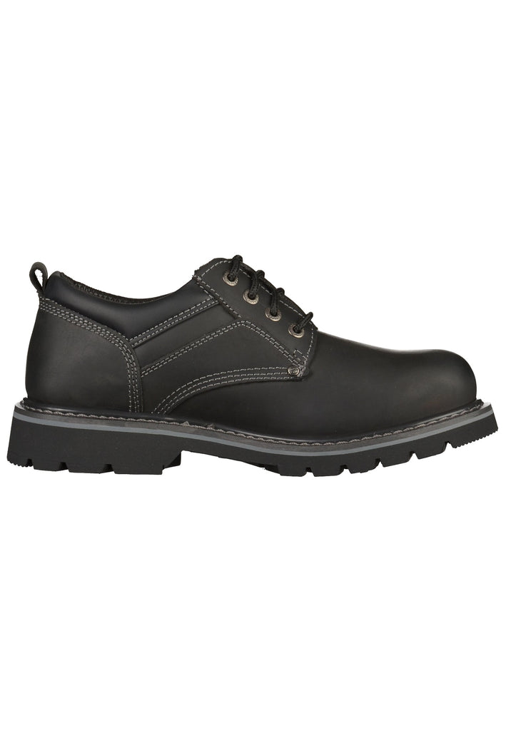 Dockers Halbschuhe Leder Schwarz