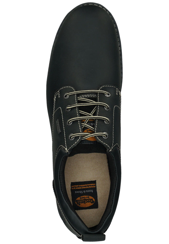 Dockers Halbschuhe Leder Schwarz