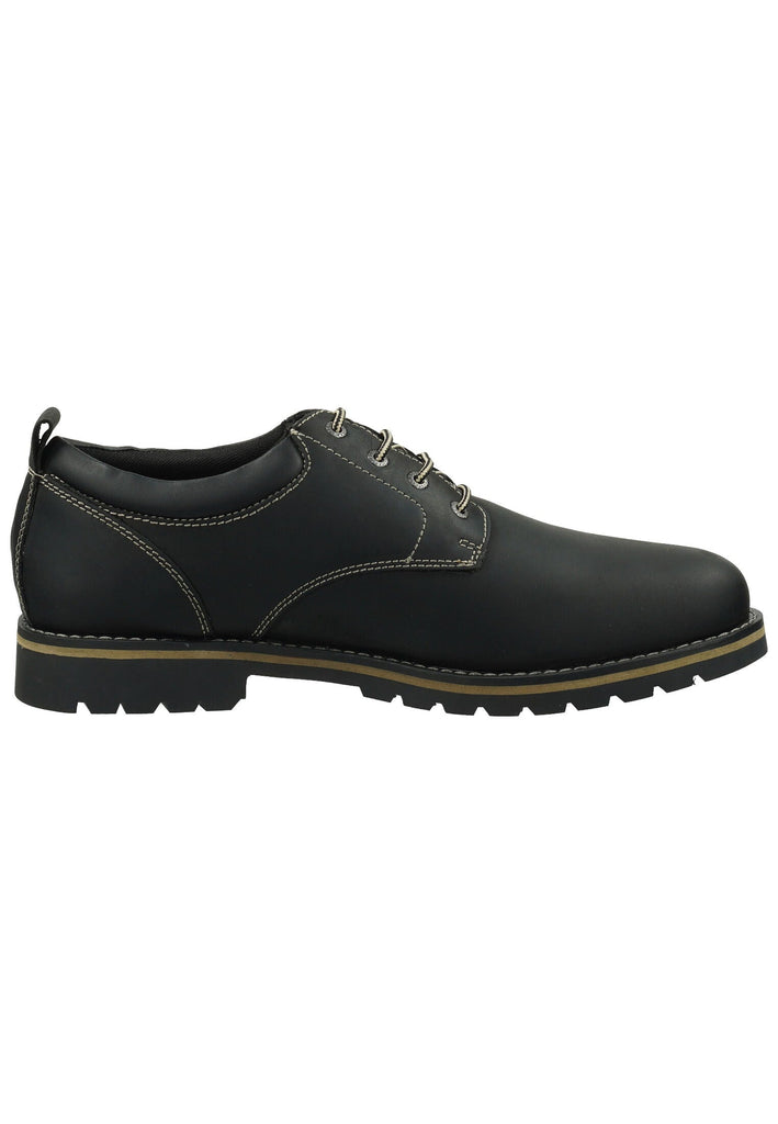 Dockers Halbschuhe Leder Schwarz