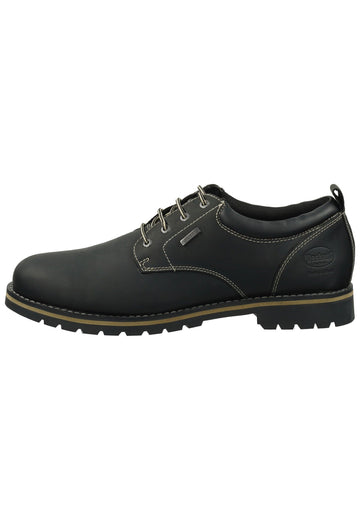 Dockers Halbschuhe Leder Schwarz