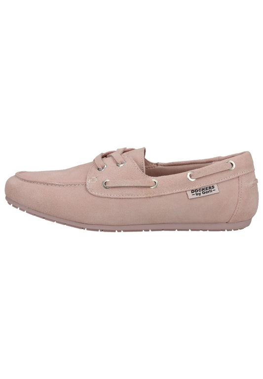 Dockers Halbschuhe Veloursleder Rosa
