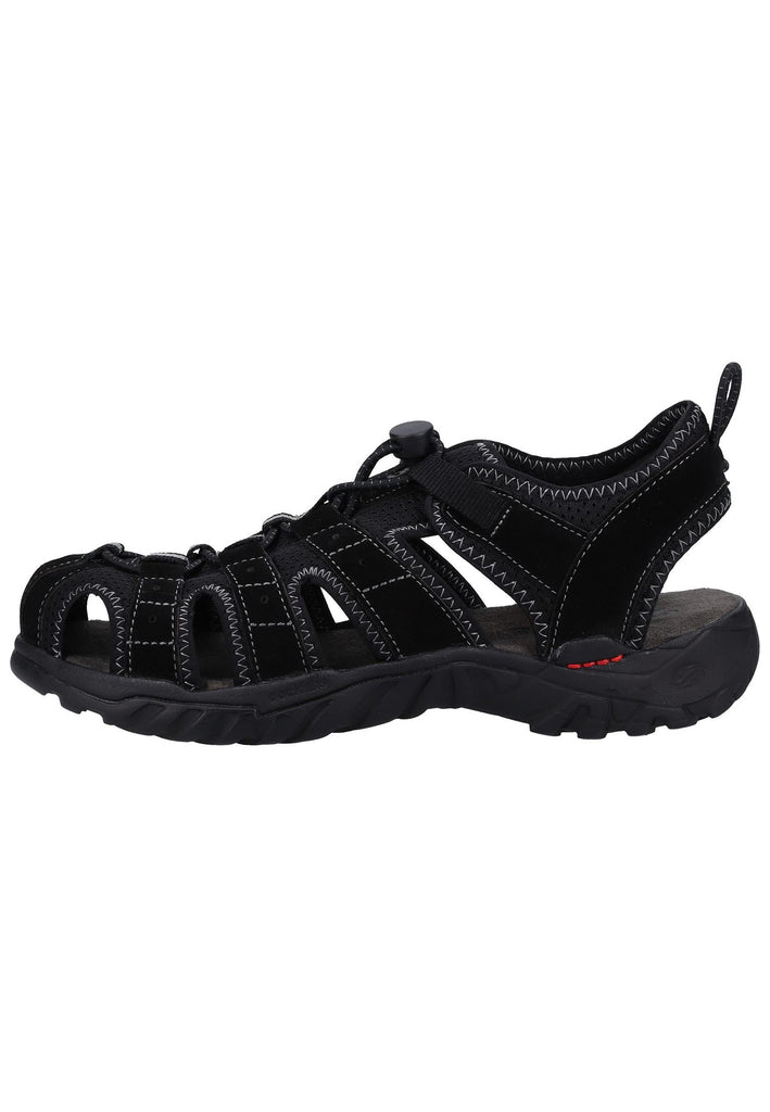 Dockers Sandalen Leder Schwarz/Grau