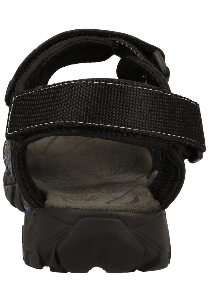 Dockers Sandalen Leder/Textil Grau/Blau