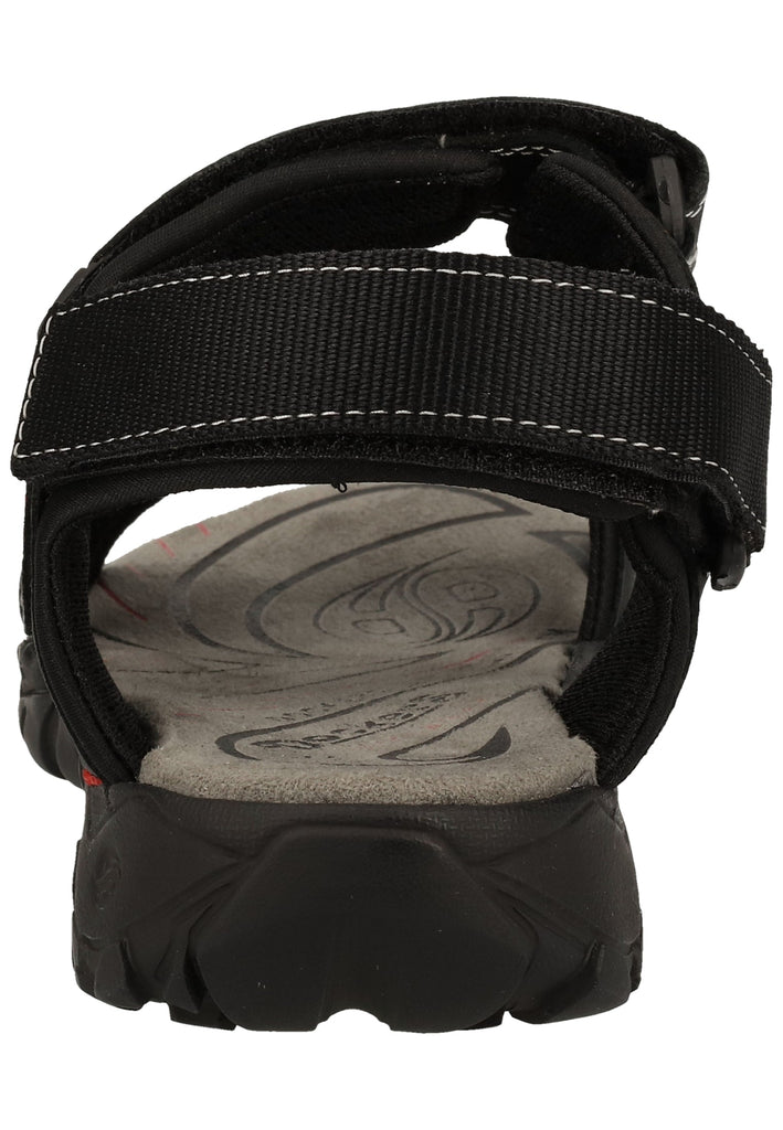 Dockers Sandalen Leder/Textil Schwarz