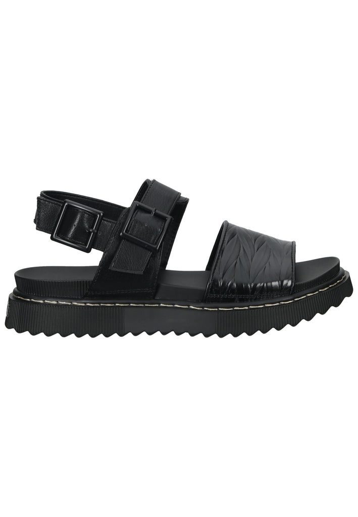 Dockers Sandalen Lederimitat Schwarz