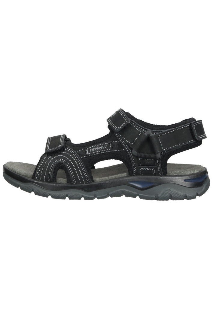 Dockers Sandalen Nubukleder Schwarz