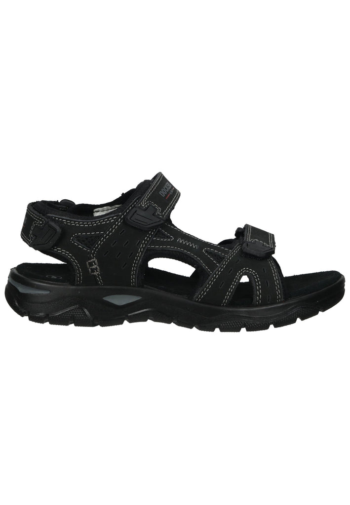 Dockers Sandalen Nubukleder Schwarz