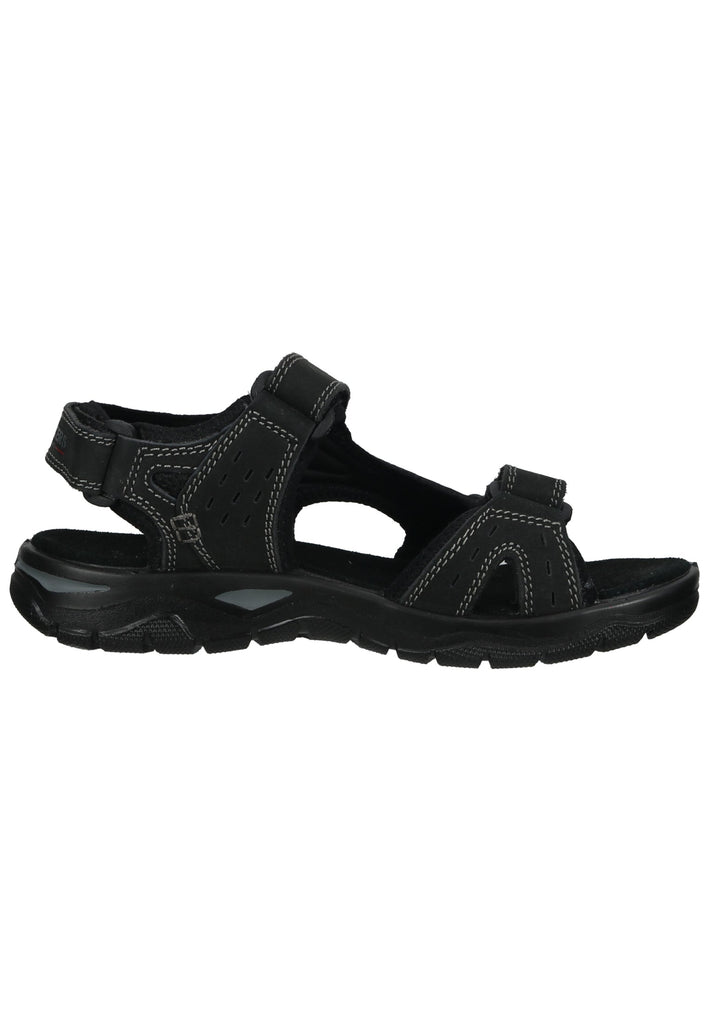 Dockers Sandalen Nubukleder Schwarz