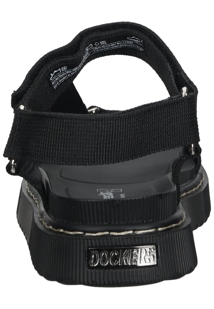 Dockers Sandalen Textil Schwarz