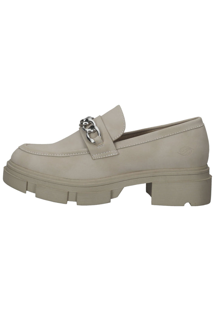 Slipper Dockers Slipper Lederimitat Natur