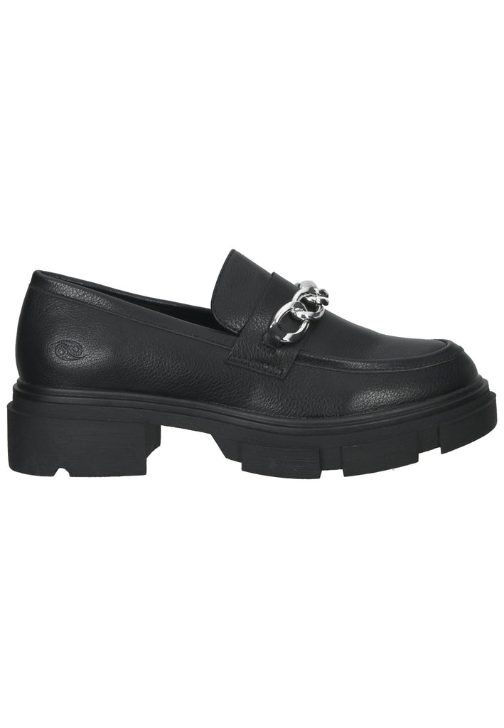 Dockers Slipper Lederimitat Schwarz
