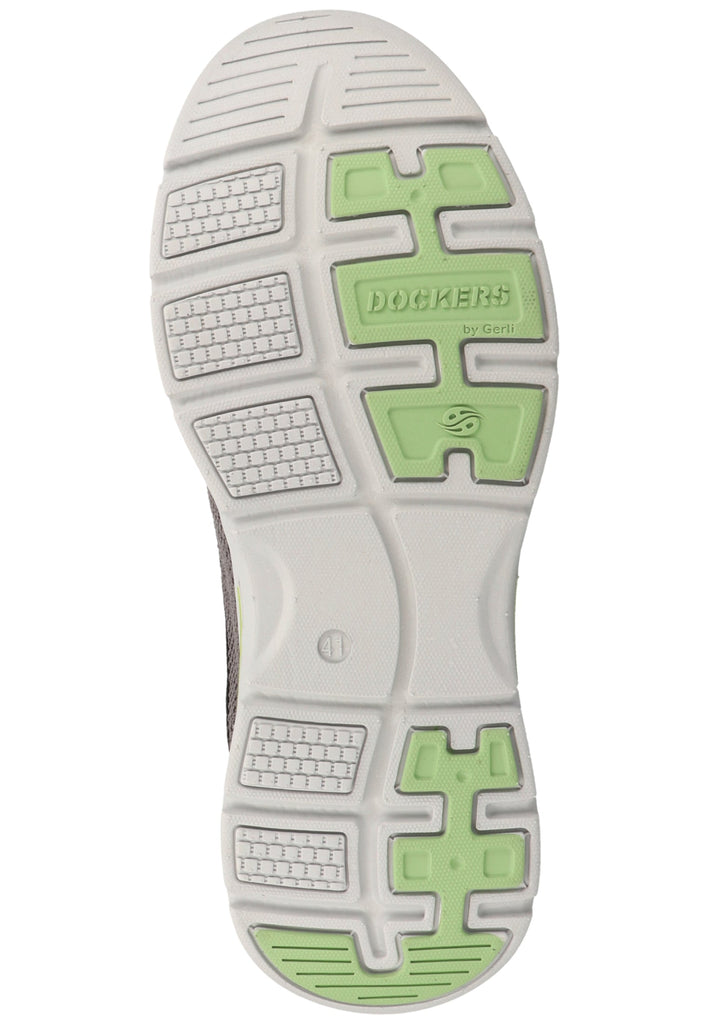 Dockers Slipper Lederimitat/Textil Dunkelgrau