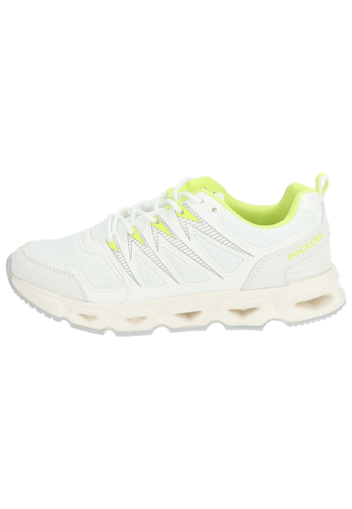 Sneaker Dockers Sneaker Leder/Synthetik Weiß Kombi