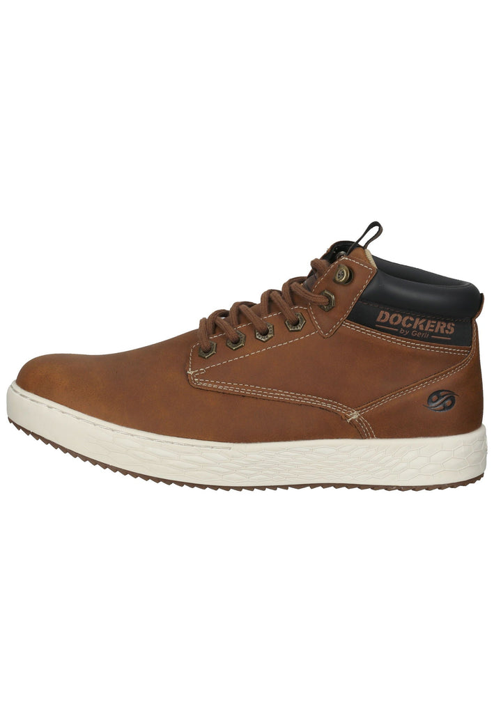 Sneaker Dockers Sneaker Lederimitat Cognac