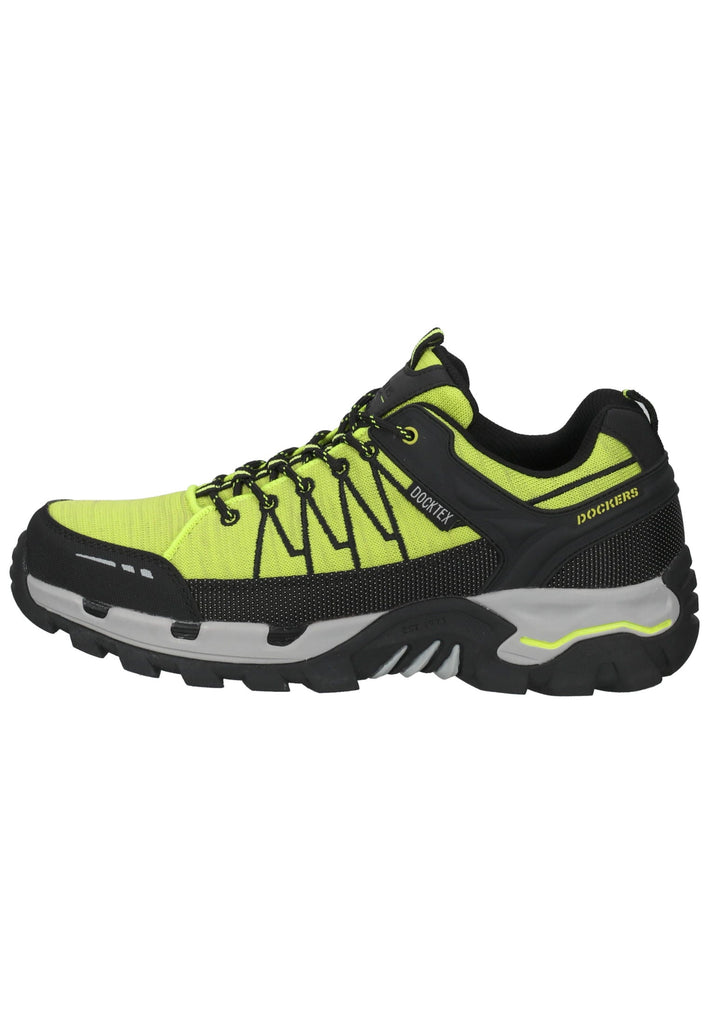 Sneaker Dockers Sneaker Lederimitat Grün/Schwarz