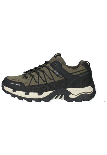 Sneaker Dockers Sneaker Lederimitat Olive/Schwarz