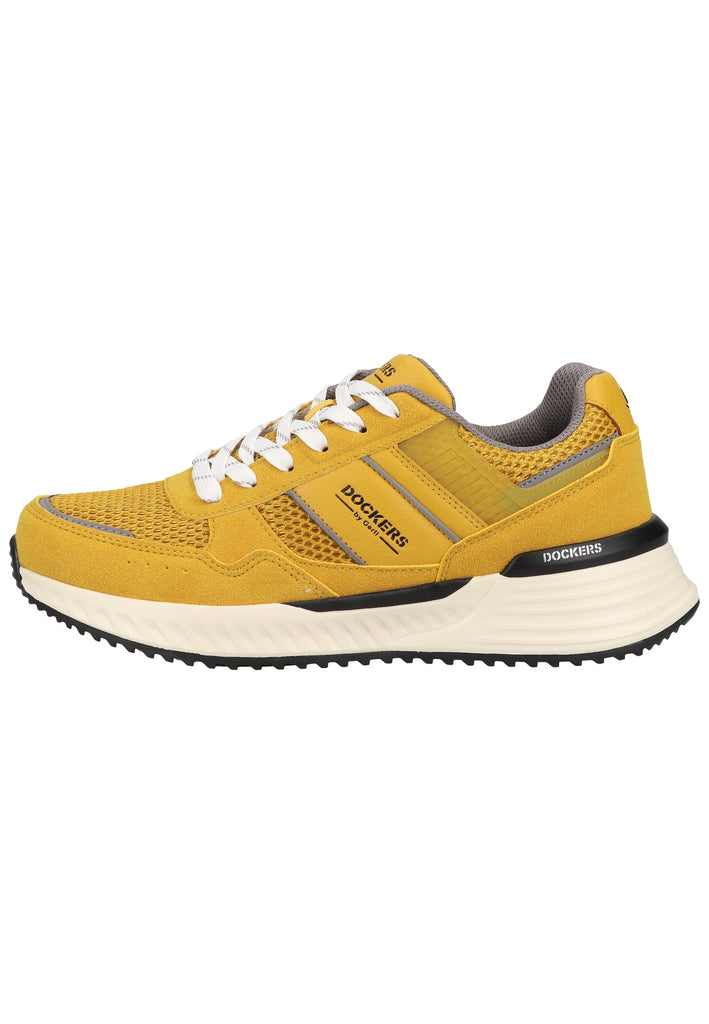 Sneaker Dockers Sneaker Lederimitat/Textil Gelb