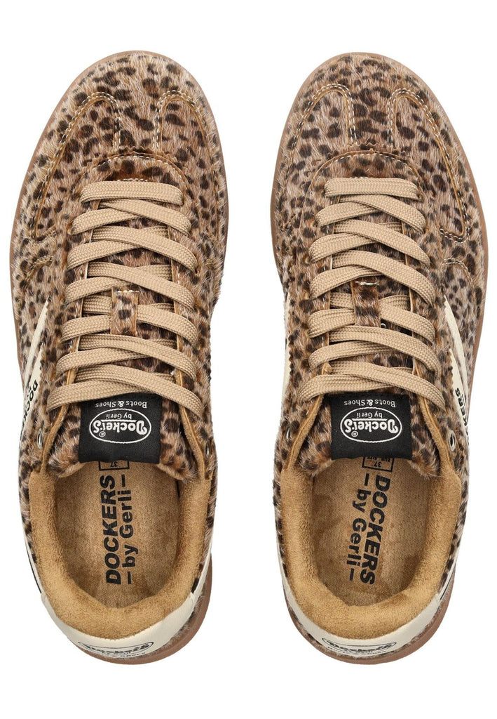 Dockers Sneaker Leder Braun/Schwarz