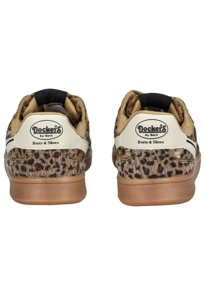 Dockers Sneaker Leder Braun/Schwarz