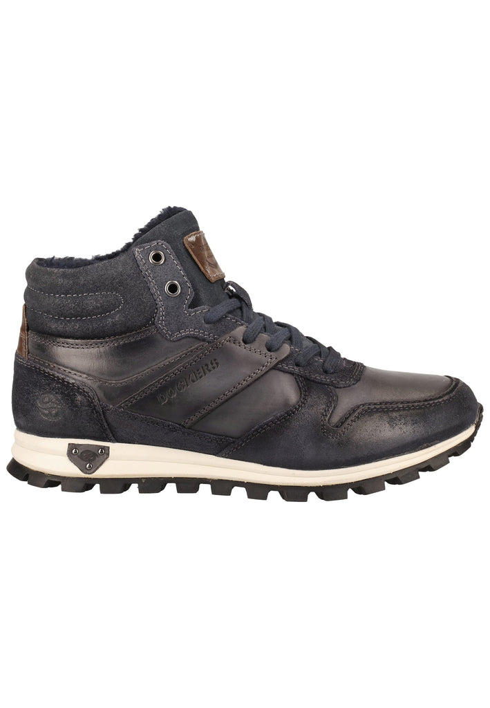 Dockers Sneaker Leder Navy Warmfutter